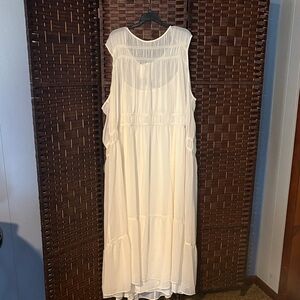 a new day Cream Maxi Dress